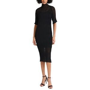 Luxely Womens  Midi Dress, Grey
